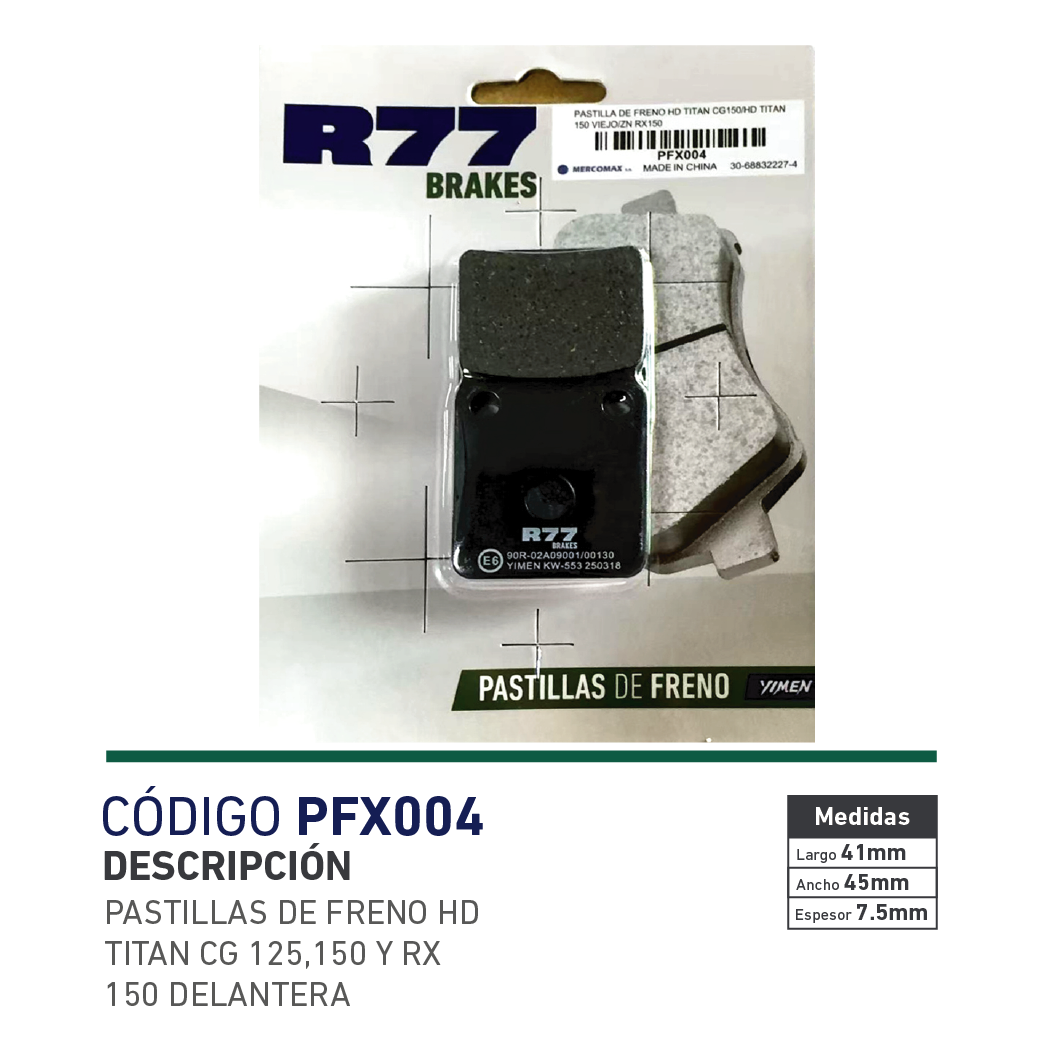 Pastilla PFX004